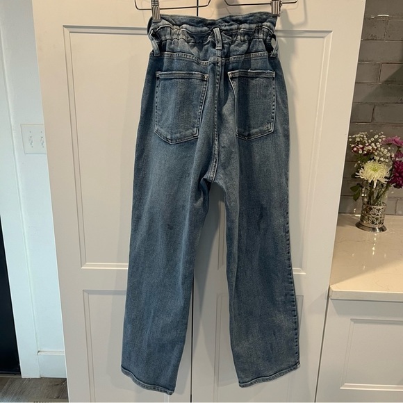 Silver Brand Jeans Co. Paper Bag Straight Cropped Jeans 27 - Picture 5 of 13